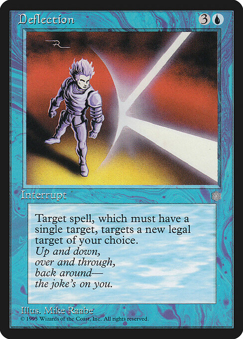 Deflection card art