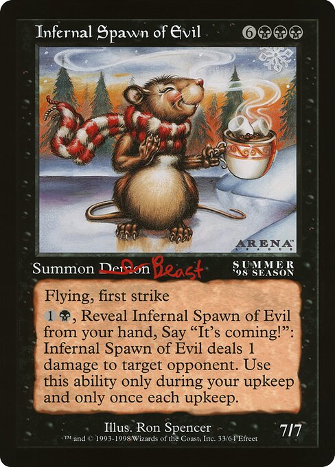Infernal Spawn of Evil (Arena League) card art