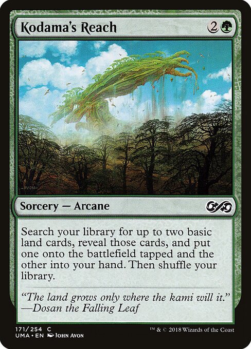 Kodama's Reach card art