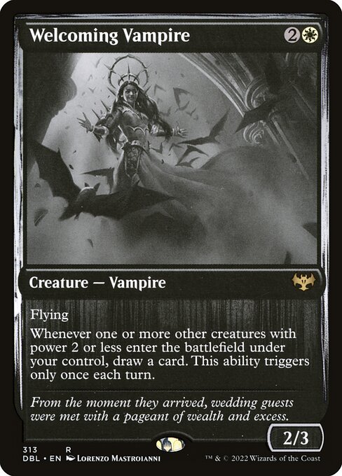 Welcoming Vampire card art