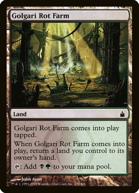 Golgari Rot Farm card art