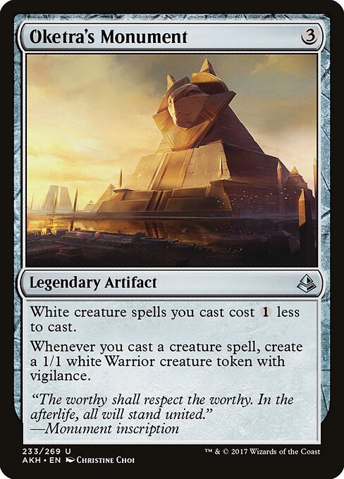 Oketra's Monument card art