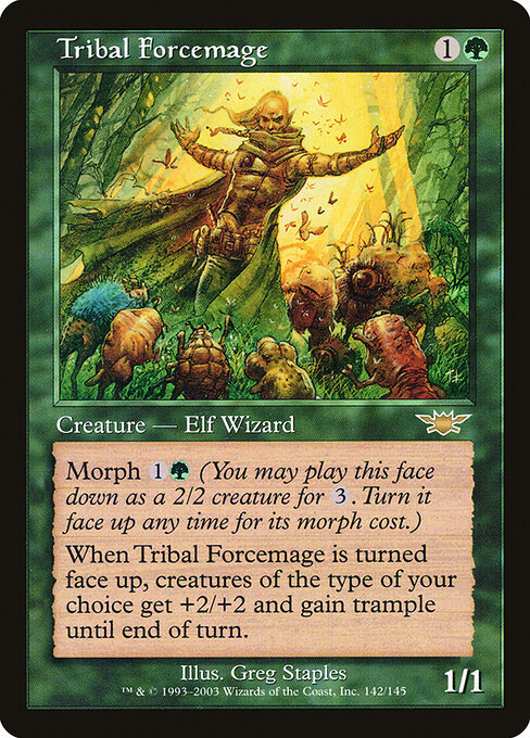 Tribal Forcemage card art