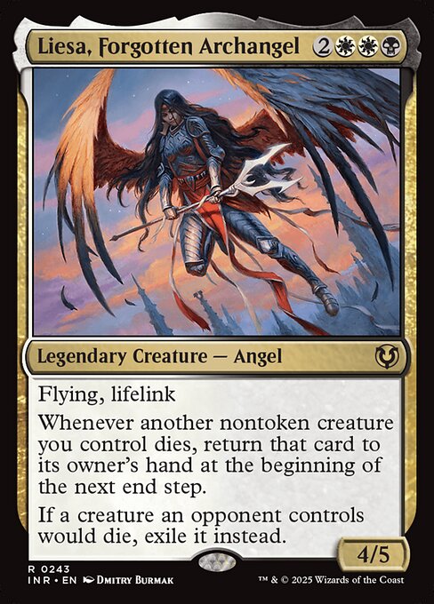 Liesa, Forgotten Archangel card art
