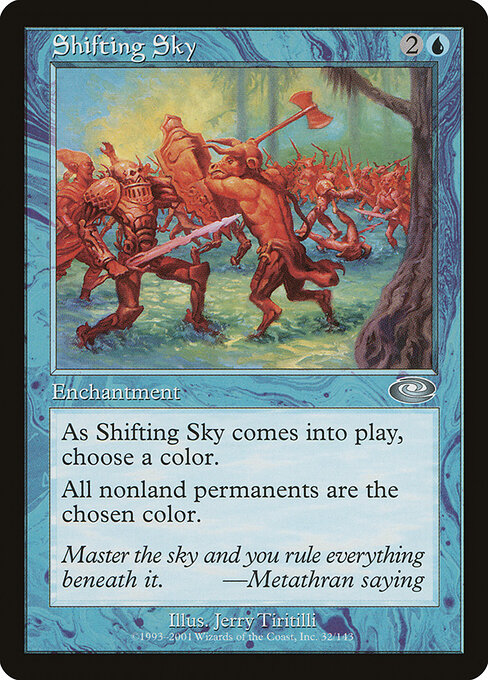 Shifting Sky card art