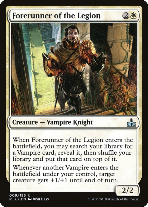 Forerunner of the Legion card art