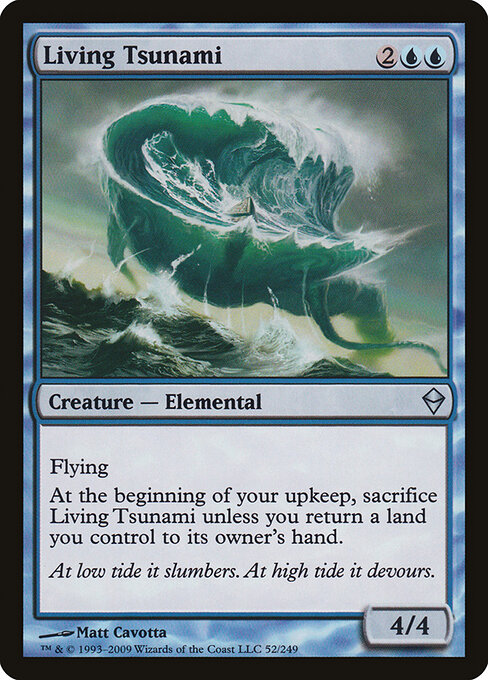 Living Tsunami card art