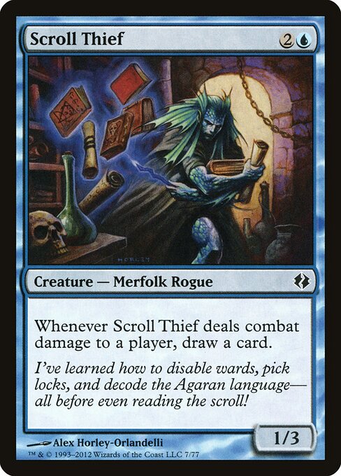 Scroll Thief card art