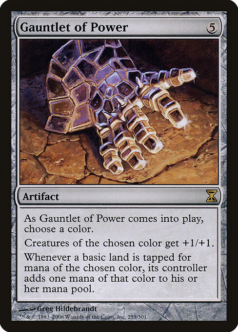 Gauntlet of Power card art