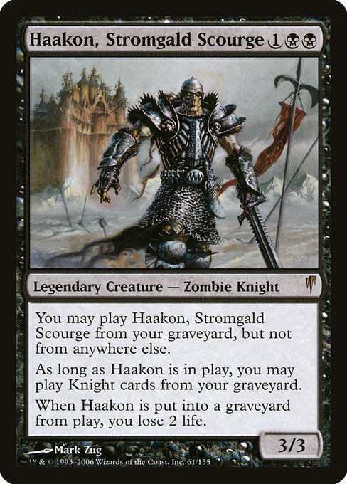 Haakon, Stromgald Scourge card art