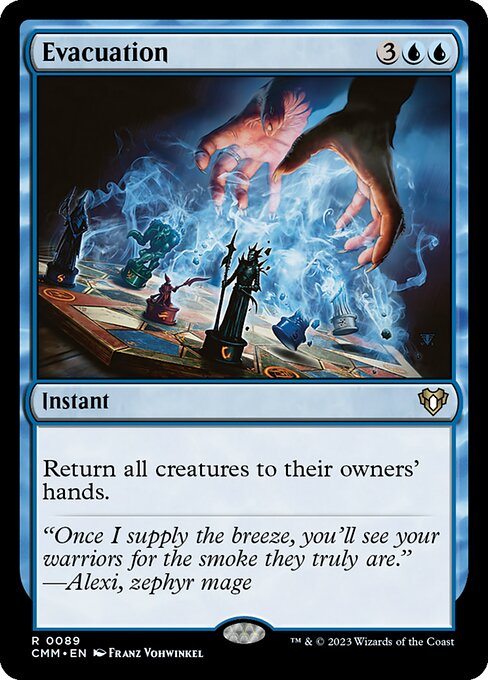 Evacuation card art