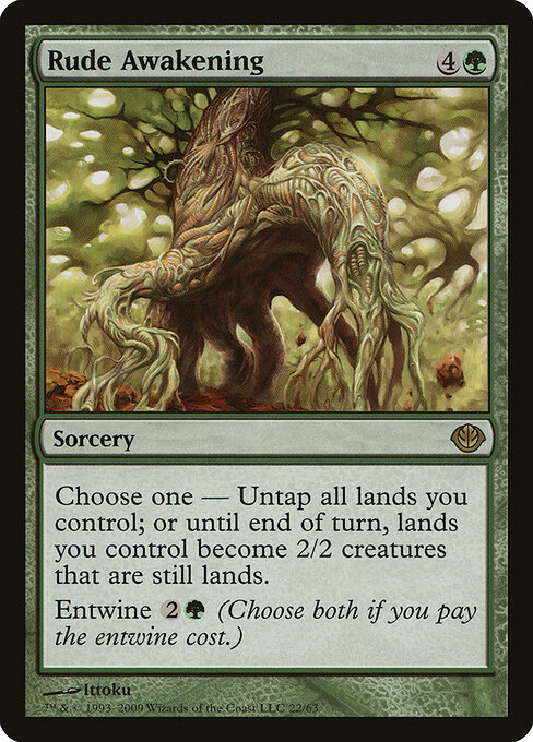 Rude Awakening card art