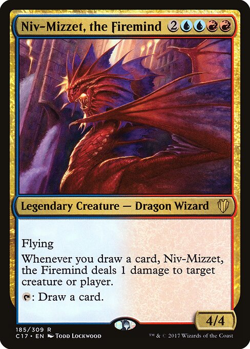 Niv-Mizzet, the Firemind card art