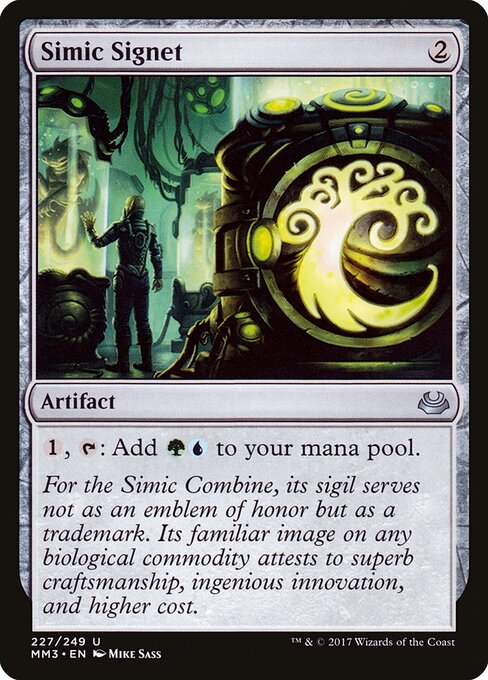 Simic Signet card art