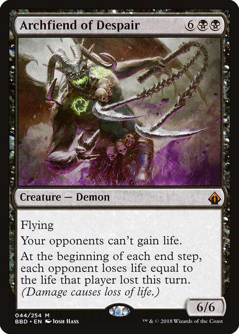Archfiend of Despair card art