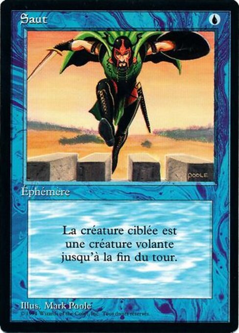 Jump card art