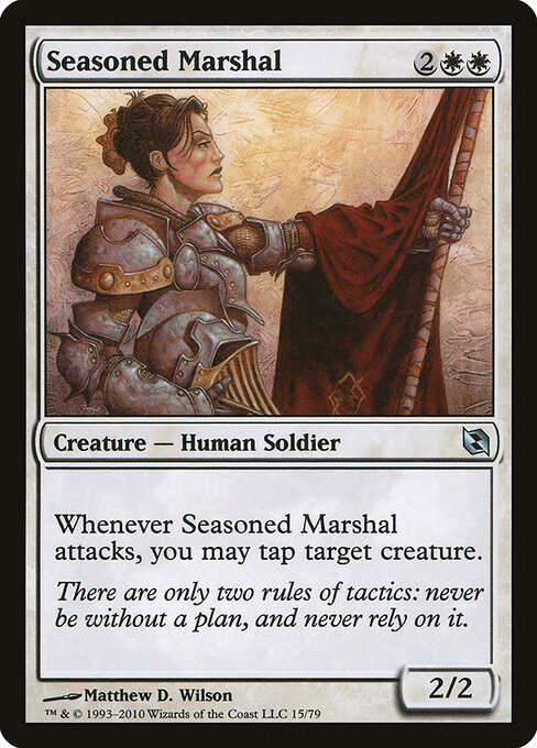 Seasoned Marshal card art