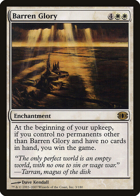 Barren Glory card art