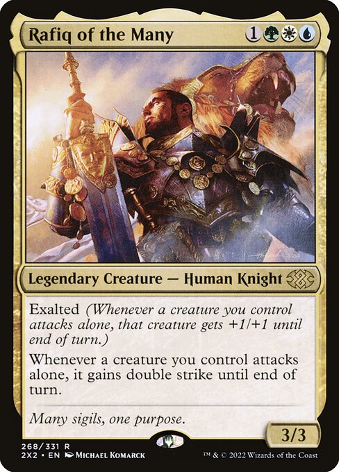 Rafiq of the Many card art