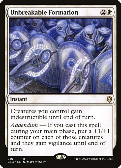 Unbreakable Formation card art