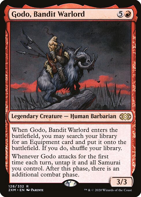 Godo, Bandit Warlord card art