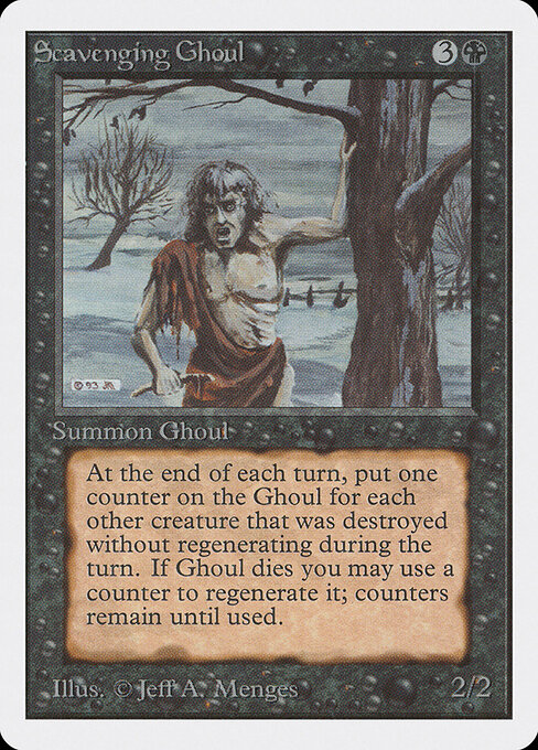 Scavenging Ghoul card art