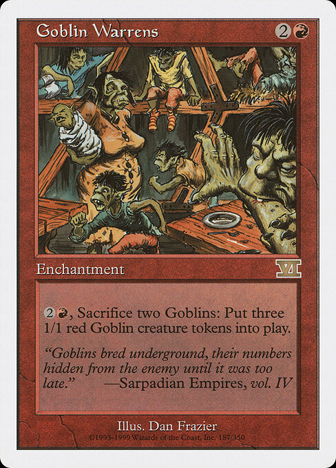 Goblin Warrens card art