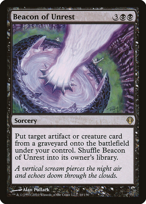 Beacon of Unrest card art