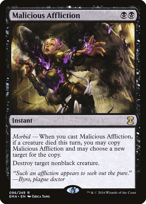 Malicious Affliction card art