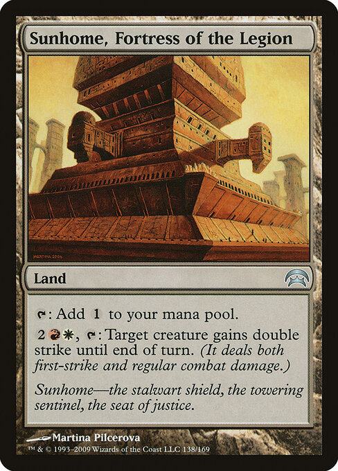 Sunhome, Fortress of the Legion card art