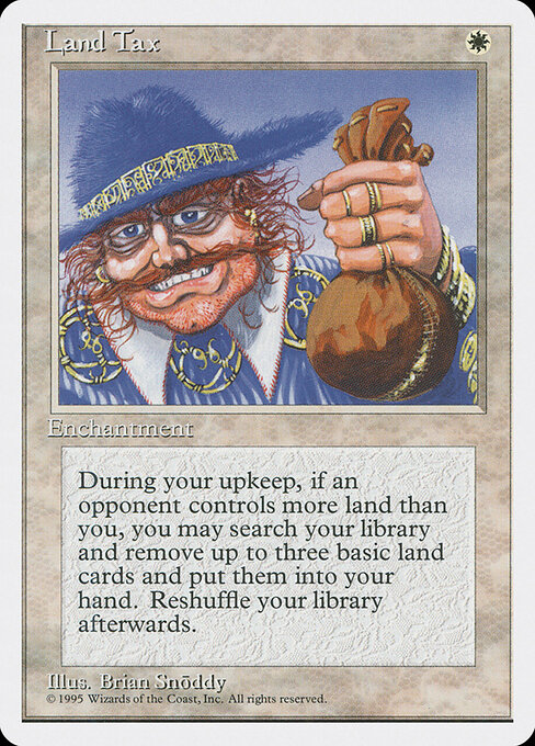 Land Tax card art