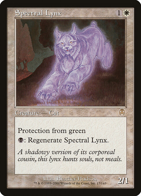 Spectral Lynx card art