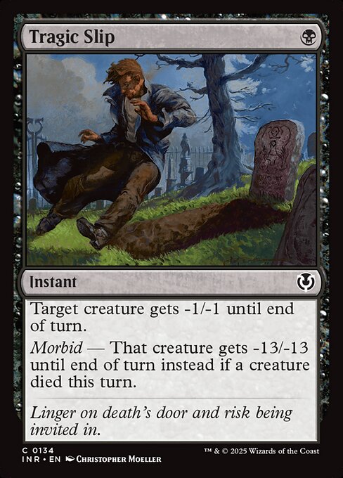 Tragic Slip card art