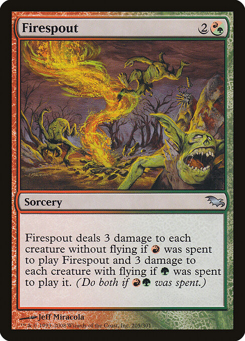 Firespout card art