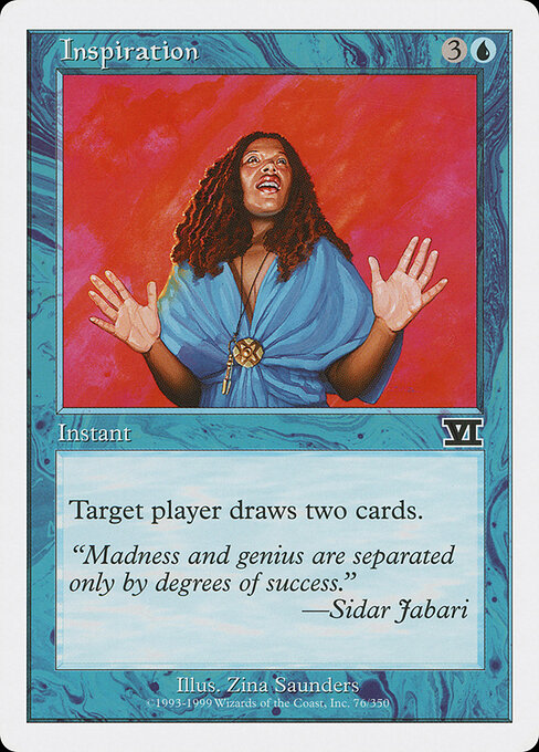 Inspiration card art