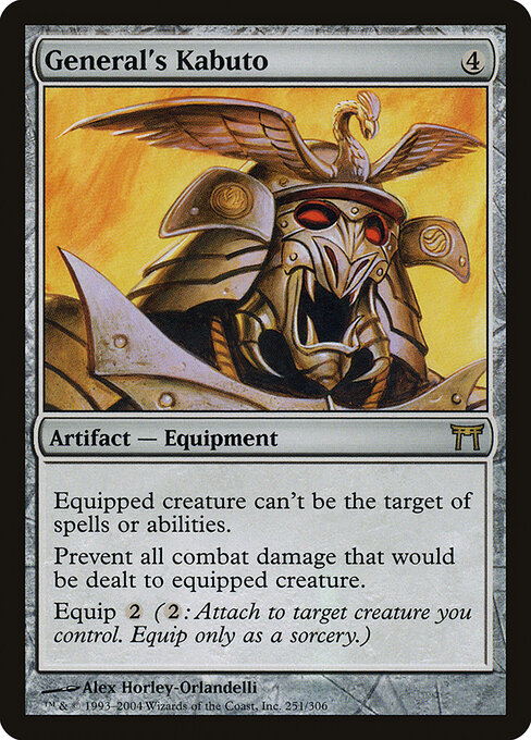 General's Kabuto card art