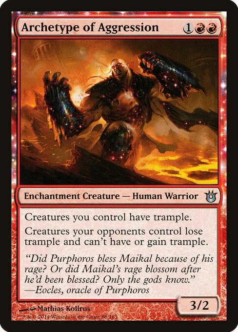 Archetype of Aggression card art