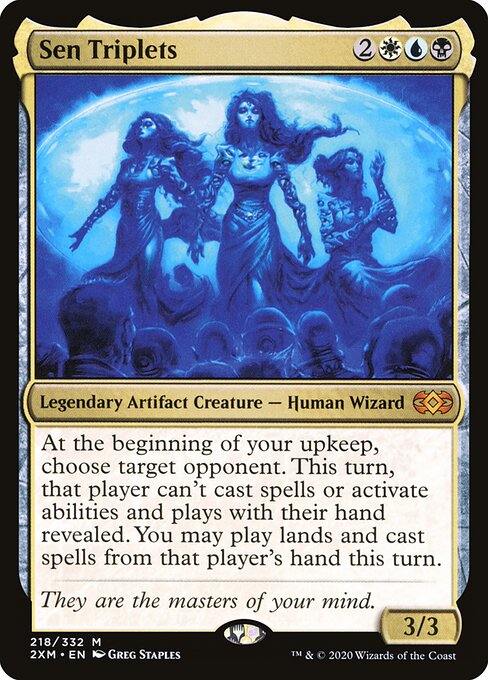 Sen Triplets card art