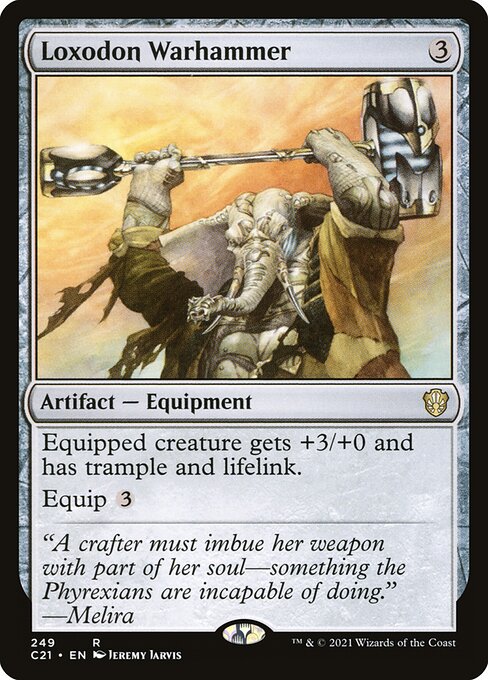 Loxodon Warhammer card art