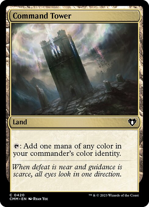 Command Tower card art