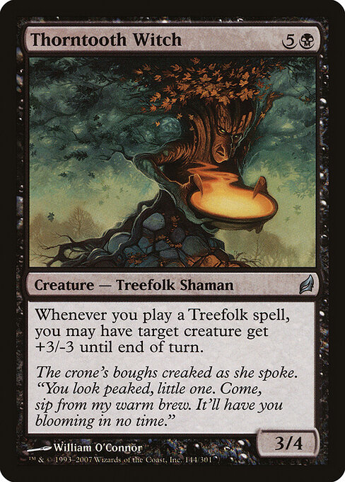 Thorntooth Witch card art