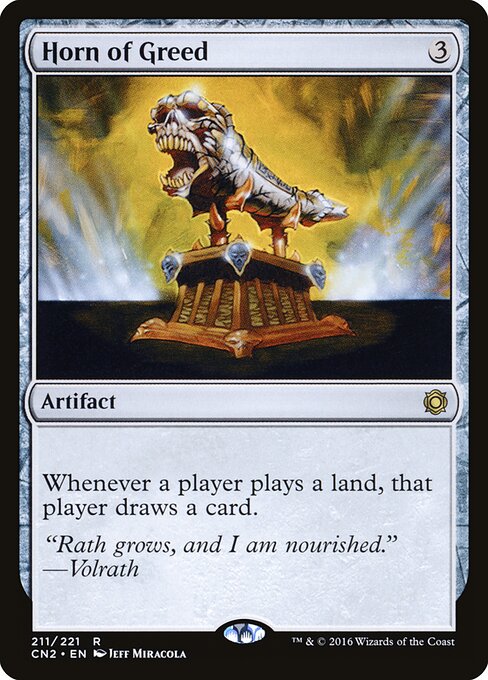 Horn of Greed card art