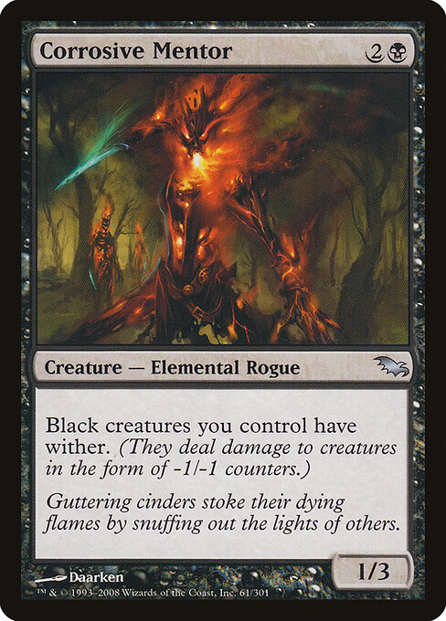 Corrosive Mentor card art