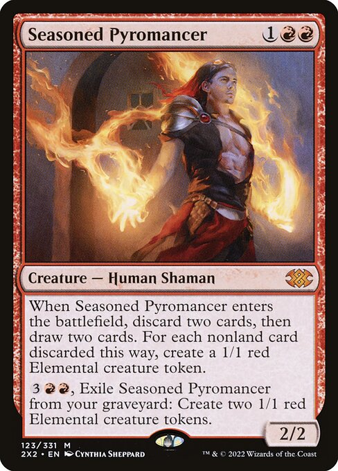 Seasoned Pyromancer card art