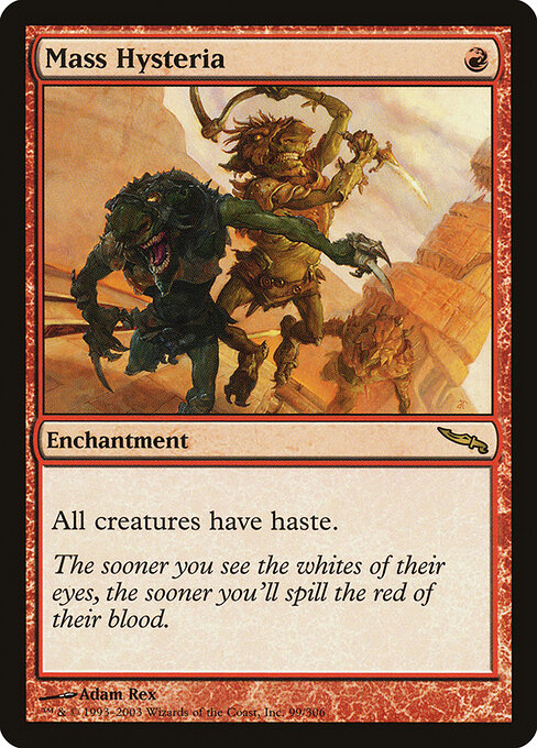 Mass Hysteria card art