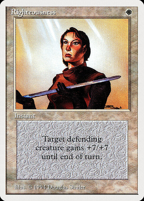 Righteousness card art