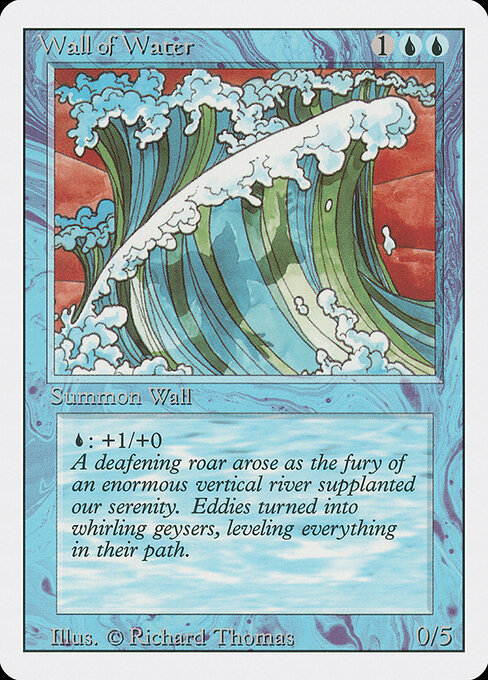 Wall of Water card art