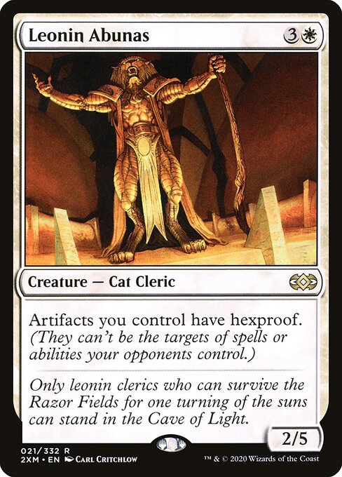 Leonin Abunas card art
