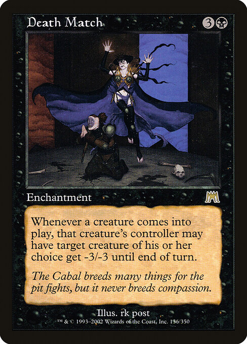 Death Match card art