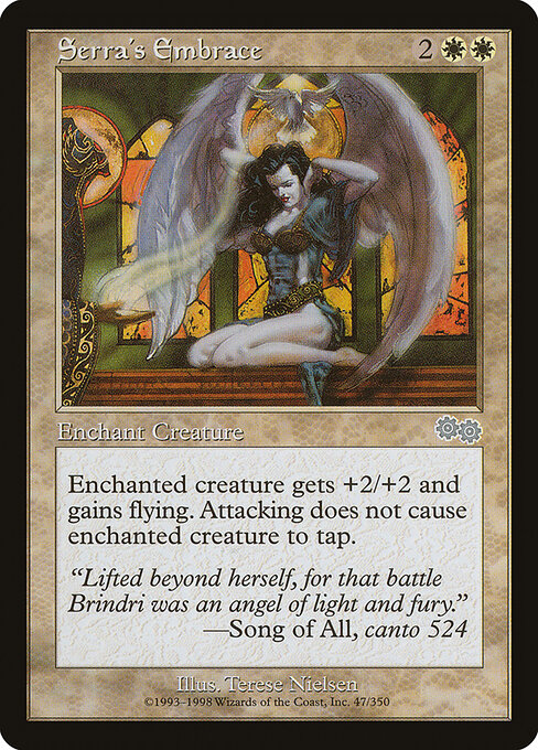 Serra's Embrace card art